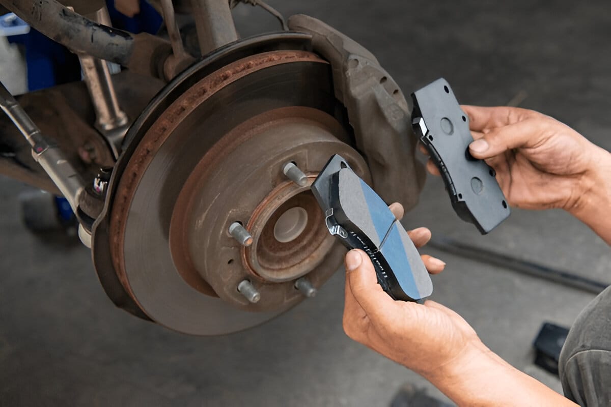 brake-pads-image (3) What to Do if Your Pedal Feels Spongy<br />